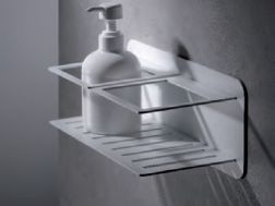Uchwyt na mydÅa i butelki pod prysznic - BILBAO WHITE